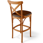 Kit 05 Banquetas Altas Cozinha Bancada Bar Sala Jantar Estofa