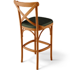 Kit 05 Banquetas Altas Cozinha Bancada Sala Jantar Estofada Á