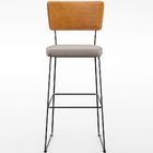 Kit 05 Banquetas Altas Cozinha Sala Jantar Fixa Allana L02 Co