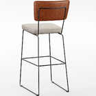 Kit 05 Banquetas Altas Cozinha Sala Jantar Fixa Allana L02 Co