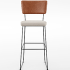 Kit 05 Banquetas Altas Cozinha Sala Jantar Fixa Allana L02 Co