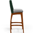 Kit 05 Banquetas Altas Cozinha Sala Jantar Fixa Mila L02 Fact