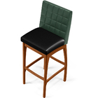 Kit 05 Banquetas Altas Cozinha Sala Jantar Fixa Mila L02 Fact