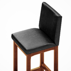 Kit 05 Banquetas Altas Para Cozinha Sala De Jantar Fixa Alya