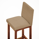 Kit 05 Banquetas Altas Para Cozinha Sala De Jantar Fixa Alya