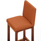 Kit 05 Banquetas Altas Para Cozinha Sala De Jantar Fixa Alya