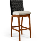 Kit 05 Banquetas Altas Sala De Jantar Fixa Mila L02 Couríssim