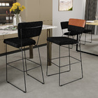 Kit 05 Banquetas Altas Sala Jantar Allana L02 Faixa Couríssim