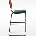 Kit 05 Banquetas Altas Sala Jantar Fixa Allana L02 Couríssimo