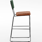 Kit 05 Banquetas Altas Sala Jantar Fixa Allana L02 Facto Verd