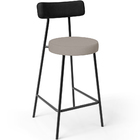 Kit 05 Banquetas Baixa Bar Cozinha Sala Jantar Milão L02 Cour