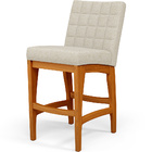 Kit 05 Banquetas Baixa Cozinha Bancada Bar Sala Jantar Fixa M