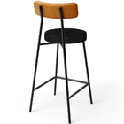 Kit 05 Banquetas Baixa Cozinha Sala De Jantar Milão L02 Courí