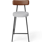 Kit 05 Banquetas Baixa Cozinha Sala De Jantar Milão L02 Courí