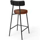 Kit 05 Banquetas Baixa Cozinha Sala Jantar Bancada Milão L02