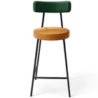 Kit 05 Banquetas Baixa Cozinha Sala Jantar Bancada Milão L02