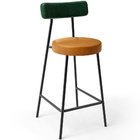 Kit 05 Banquetas Baixa Cozinha Sala Jantar Bancada Milão L02