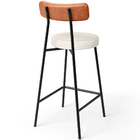 Kit 05 Banquetas Baixa Cozinha Sala Jantar Milão L02 Couríssi