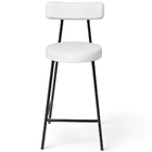 Kit 05 Banquetas Baixas Para Cozinha Sala De Jantar Bar Banca