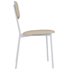 Kit 05 Cadeira Para Sala De Jantar Village Branco C01 Linho A