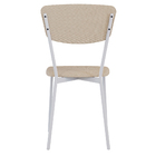 Kit 05 Cadeira Para Sala De Jantar Village Branco C01 Linho A