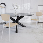 Kit 05 Cadeira Para Sala De Jantar Village Branco C01 Linho A