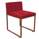 Kit 05 Cadeiraa De Jantar Escritório Recepção Lee Office Indu