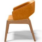 Kit 05 Cadeiras De Jantar E Estar Living Estofada Lince L02 C