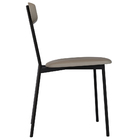 Kit 05 Cadeiras Estofada Para Sala De Jantar Liora Preto C01