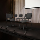 Kit 05 Cadeiras Hoteleira Auditório Empilhável Inter L02 Crep