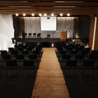 Kit 05 Cadeiras Hoteleira Auditório Empilhável Inter L02 Crep