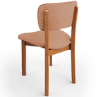 Kit 05 Cadeiras Para Sala De Jantar Cozinha Living Estofada D