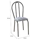 Kit 05 Cadeiras Tubular 004 Assento