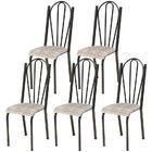 Kit 05 Cadeiras Tubular 021 Assento