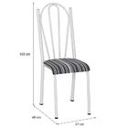 Kit 05 Cadeiras Tubular 021 Assento