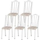 Kit 05 Cadeiras Tubular 021 Assento