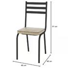 Kit 05 Cadeiras Tubular 118 Assento