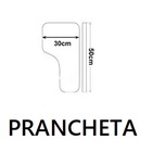 Kit 05 Cadeiras Universitárias Com Porta Livros Cor Preto