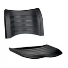 Kit 05 Cadeiras Universitárias Com Porta Livros Cor Preto Pra