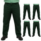 Kit 05 Calças Profissional Uniforme Trabalho Vigilante Cargo