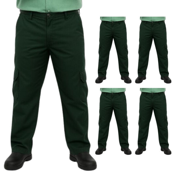 Kit 05 Calças Profissional Uniforme Trabalho Vigilante Cargo