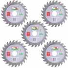 Kit 05 Discos Serra Vídea 110 X 20 X 24 D Prando Madeira