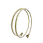 Kit 05 Metros Tubo Pex Branco Uv 16mm + 2 Cotovelos 16x1/2