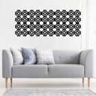 Kit 05 Placas Painel De Mdf Elemento Vazado Cobogó Cru