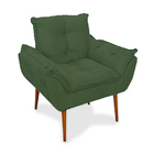 Kit 05 Poltrona Opala Sofá Sala, Quarto, Escritório Suede Ver