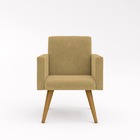 Kit 05 Poltronas Nina Decorativa Para Recepção Balaqui Decor