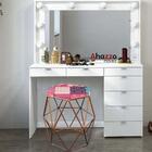 Kit 05 Puff Banqueta Aramado Luna Hexágono Base Bronze Patchw