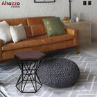 Kit 05 Puff Banqueta Louis Industrial Para Penteadeira Sala H