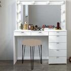 Kit 05 Puffs Banqueta Alta Bita Industrial Pé De Ferro