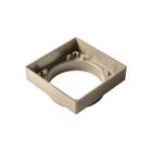 Kit 05 - Ralo Oculto Invisível 10x10 Cm Com Tela (bege)